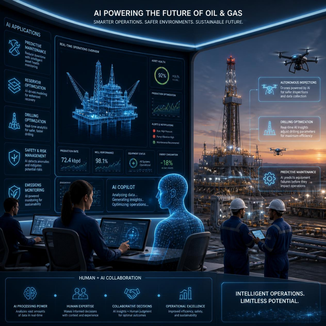 AI-powered oil and gas operations